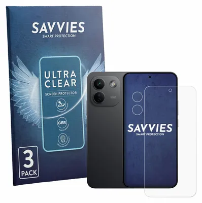 Produktbild von 6x Für Xiaomi Redmi Note 17 Pro Max 5G (Display+Kamera) Schutzfolie Savvies Displayschutz Display Schutz Folie Klar Transparent
