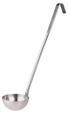 Pollepel aus Edelstahl 18/10, 12 cm, 42,5 cm Griff, 0,5 l