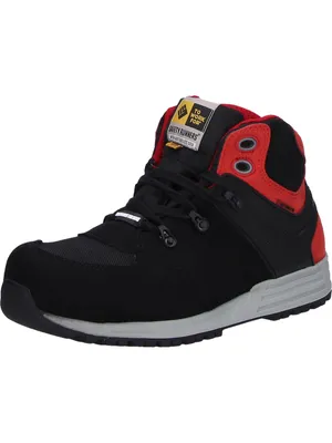 Produktbild von Schwab Rebel S3 Sicherheitsschuhe-Schuh hoch schwarz/rot Gr. 41