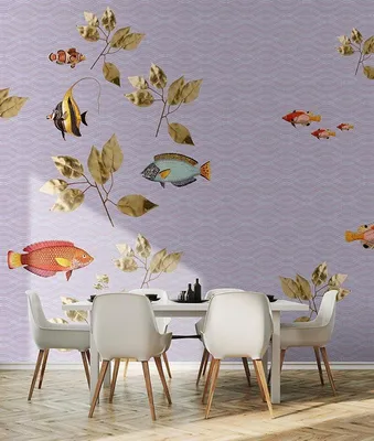 Produktbild von Digitaldruck-Tapete Brilliant fish 2 livingwalls (1025985)