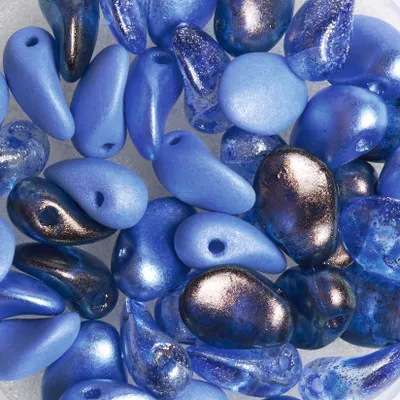 Produktbild von PRACHT Glasperlen Mix Lili Petal Deluxes 40 Stück 6mm