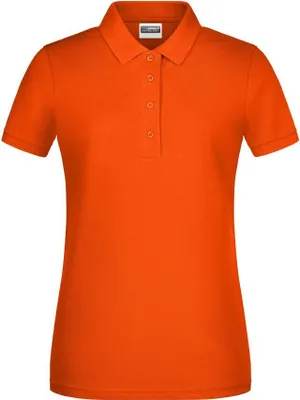 Produktbild von Ladies' Basic Polo Klassisches Poloshirt dark-orange, Gr. S