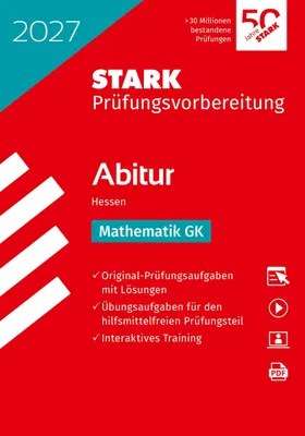 Produktbild von STARK Mathematik GK - Abitur 2027 Hessen - Prüfungsvorbereitung