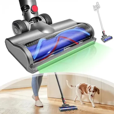Image de Brosse d'aspirateur - Accessoire pour aspirateur - Compatible avec les modèles V7, V8, V10, V11, V15 - Pour sols durs - Pour tapis