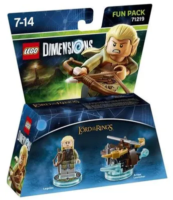 Zdjęcie produktu dla Warner Bros LEGO Dimensions Fun Pack - Lord Of The Rings Legolas, Zestaw do budowania, 7 lat(a)