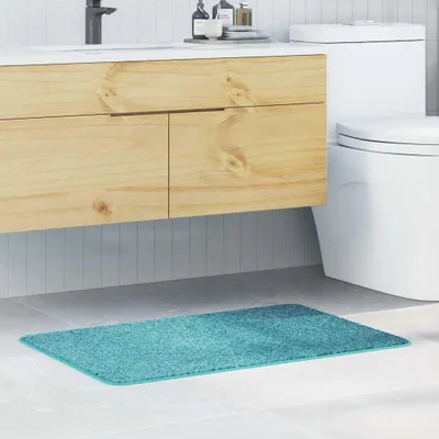 Immagine prodotto di Tappeto da bagno antiscivolo turchese 60 x 90 cm PP