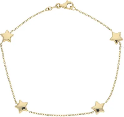 Produktbild von JuwelmaLux Armband Sterne 585 Gold JL34-03-0056 19 cm