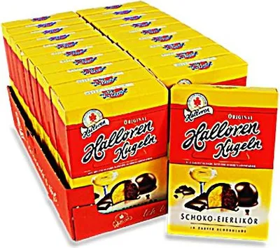 Produktbild von Halloren O's Schoko-Eierlikör 20er Pack (20 Packungen à 125 g)