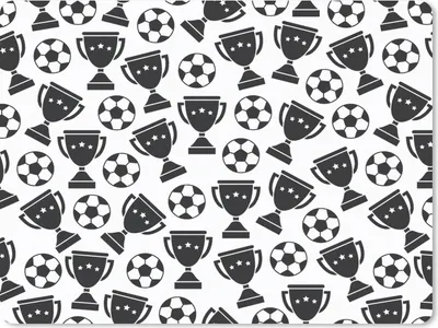 Produktbild von MuchoWow® Mauspad Mousepad Muster - Fußball - Pokal - Jungen - Kinder - Kind 23x19 cm - Mousepads - Maus Mat - Pad - Mausunterlage - Schreibtischunterlage - Mauspad