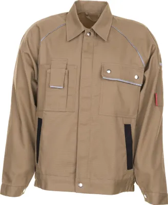 Produktbild von Größe 62 Herren Planam Canvas 320 Bundjacke khaki schwarz Modell 2115