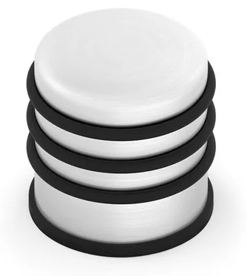 Image de Feuillure De Porte Autoportante Nickel-Satin Haut