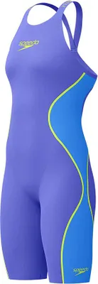 Obrázek produktu pro Speedo Fastskin Lzr Pure Intent 2.0 – závodní plavky s otevřenými zády, modré, velikost UK 22, dámské, modré, UK 22