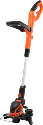 Produktbild von Yardforce Elektro-Rasentrimmer ET U25-EU mit Doppelfadenschnitt und schwenkbarem Kopf orange-schwarz One Size