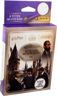 Produktbild von Panini Harry Potter Sticker Guide 3 - Schloss Hogwarts Sammelsticker (2025) - 1 Blister