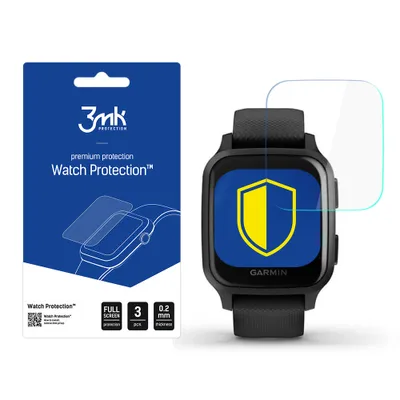 Imagen del producto de Protector para reloj 3MK, compatible con Venu SQ, 1 unidad