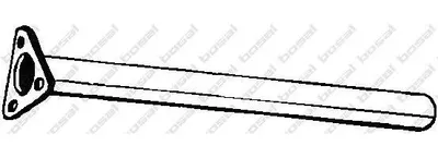 Produktbild von Bosal Abgasrohr Vorne 785-255