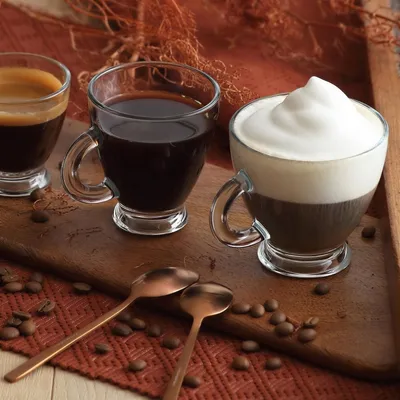 Zdjęcie produktu dla Zestaw 6 filiżanek do kawy z uchwytami, pojemność 225 ml