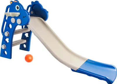 Produktbild von Aga4Kids Rutsche mit Griff 130 cm DS3701 Blau