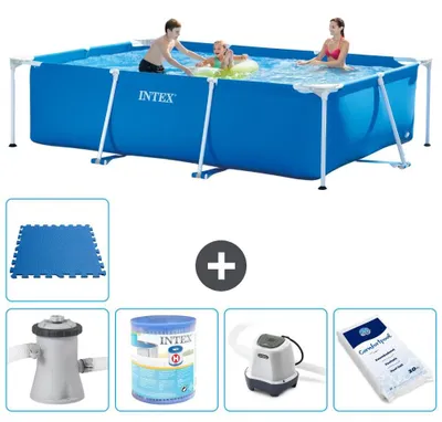 Obrázok produktu pre Obdĺžnikový bazén s rámom – 300 x 200 x 75 cm – 6-dielny – model S30208