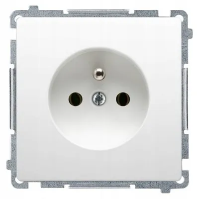 Zdjęcie produktu dla Kontakt-Simon BMGZ1.01/11, Biały, Plastik, IP20, 250 V, 75 mm, 40,5 mm