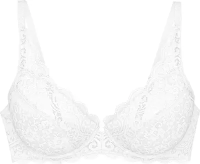 Produktbild von Triumph Amourette Floral Lace, Weicher Becher, Weiß, Bügel, Muster, Weiblich, Blumenmuster