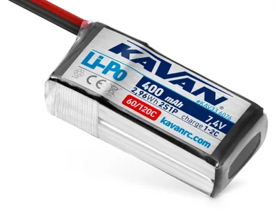 Produktbild von Kavan 400 mAh/7 4 60/120C Modellbauakkus