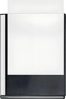 Produktbild von Veloflex Sichtbuch A4 24 Hüllen schwarz Diamond