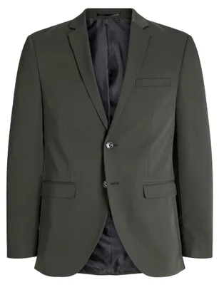 Obrázek produktu pro Jack & Jones 12199891_1647_900739_56, Muži, Blejzr, Dospělý, Výstřih s rozparkem, Knoflík, Formální