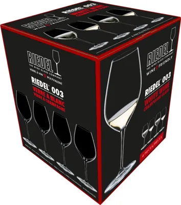 Obrázok produktu pre RIEDEL 6422/03-4 WINE FRIENDLY Sada 4 pohárov na biele víno / šampanské