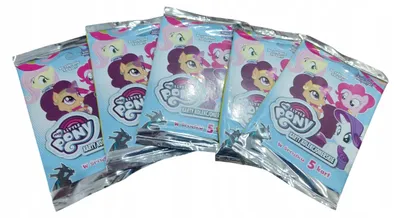 Produktbild von My Little Pony Collectible Cards: pack of 5 sachets, 25 cards + stamp