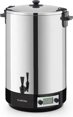 Zdjęcie produktu dla KlarsteinKonfiStar 50 Digital, garnek do pasteryzacji, dozownik napojów, 50 l, 100°C, 180 min, 2500 W