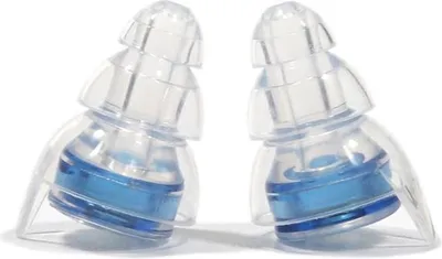 Produktbild von INF Geräuschreduzierende Silikon-Ohrstöpsel für Schlaf und Schwimmen, 1 Paar M