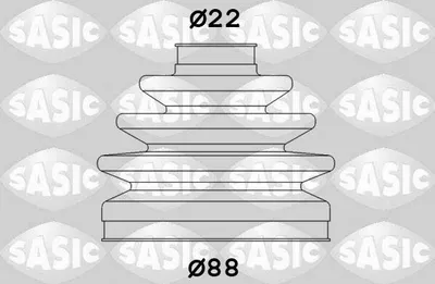 Produktbild von SASIC Faltenbalgsatz Antriebswelle Vorne Radseitig für FORD FOCUS III Turnier 1906099