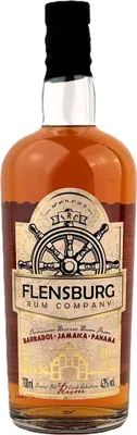 Produktbild von Flensburg Rum Company Barbados Jamaica Panama Premium Reserve Rum 43% Vol 0,7L