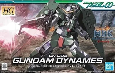 Zdjęcie produktu dla Model figurki GUNDAM HG 1/144 GN-002 Gundam Dynames