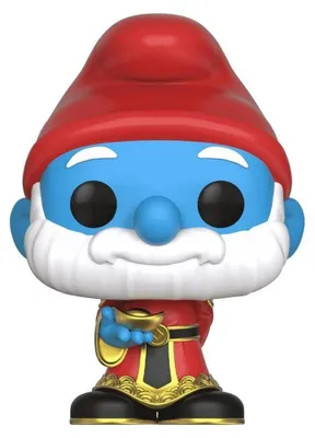Image de Les Schtroumpfs, figurine Pop! en vinyle, Papa Schtroumpf, édition exclusive, 9 cm