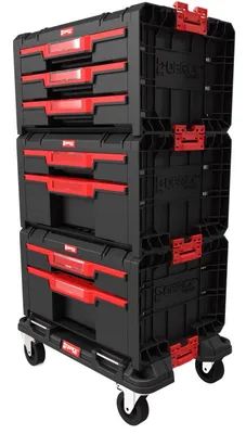 Obrázok produktu pre Qbrick System PRO Zásuvková dielenská súprava 1 2.0 + 2x zásuvka 2 + 1x zásuvka 3 + Rollbrett