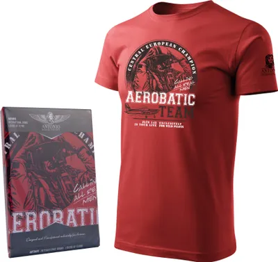 Obrázok produktu pre Tričko s motívom akrobatického lietadla ZLIN-142 (veľkosť S)