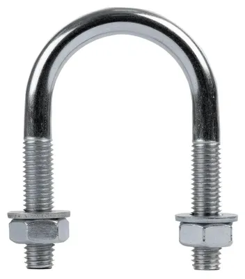 Obrázok produktu pre Kruhová svorka M10 s maticami a podložkami 43/81