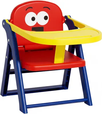 Produktbild von Tragbarer Kinderstuhl – Sitzvergrößerung für Babys – Zum Essen und Spielen – In einer Sekunde zusammenklappbar
