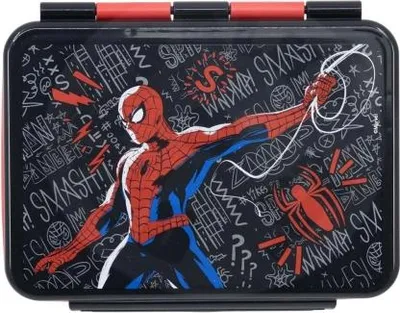 Produktbild von Brotzeitdose - Marvel: Spiderman Schwarzes Brett 1100ml