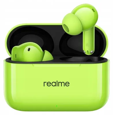 Obrázok produktu pre Slúchadlá do uší REALME Buds T200 ANC TWS, zelená farba