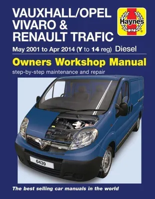 Produktbild von Vauxhall/Opel Vivaro & Renault Trafic Diesel May 01 to Apr 14 (Y to 14 reg) Haynes Repair Manual