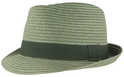 Fiebig Papier Trilby mit Ripsband rollbar in grün