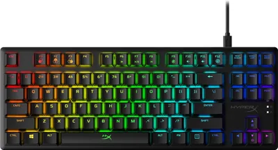 Produktbild von HyperX Alloy Origins Core Tenkeyless Mechanical Gaming Tastatur, Gaming Keyboard, red switches , US English layout