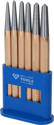 Produktbild von Brilliant Tools Körner-Satz, 6-tlg.