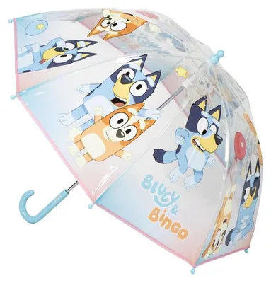 Obrázok produktu pre Modrý dáždnik s motívom Bluey