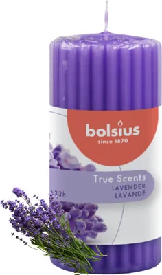 Zdjęcie produktu dla ŚWIECE Pieńkowa Zapachowa LAWENDA 12cm BOLSIUS 33H True Scients