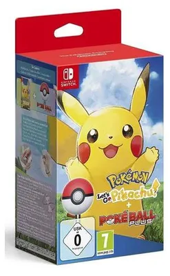 Produktbild von Nintendo Pokémon: Let's Go, Pikachu!, 1 Nintendo Switch-Spiel + Poketball Plus
