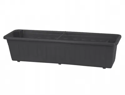 Obrázek produktu pro Nohel Garden Truhlík GARDENFLOR samozavlažovací plastový Barva: Antracit, Šířka: 50 cm